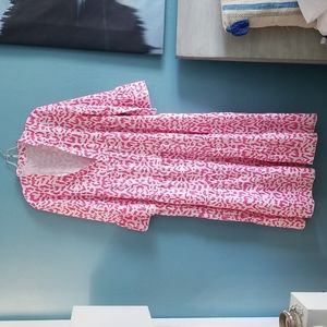 Pink And White Sun Dress